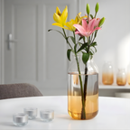 AROMATISK VASE, GLASS, 25X12 CM