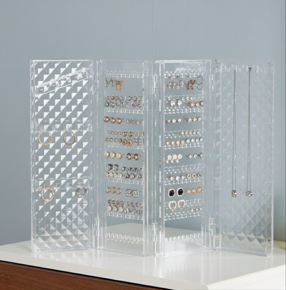 Zaya 4-Panel Foldable Jewellery Holder