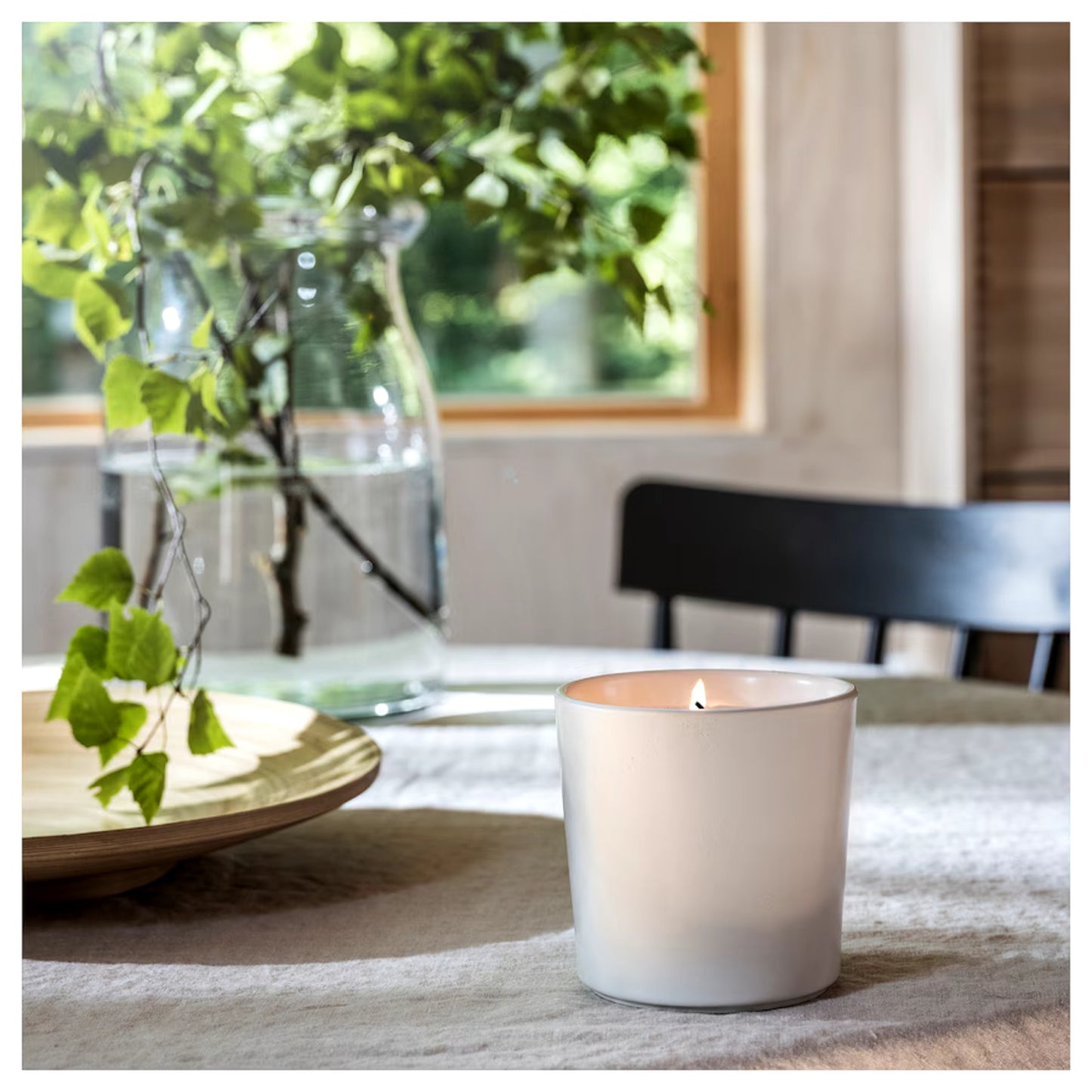 ADLAD Scented candle in ceramic jar, Scandinavian