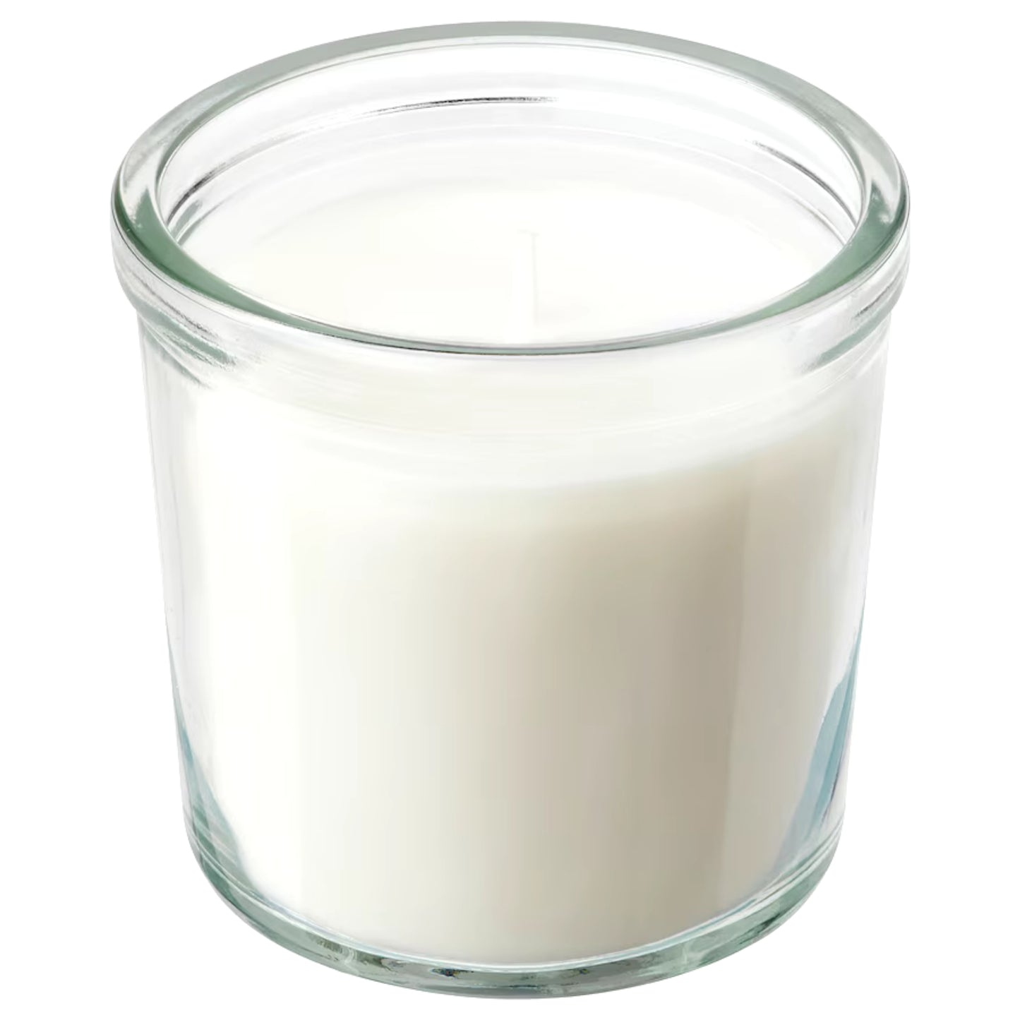 ADLAD Scented candle in glass, Scandinavian Woods/white, 20 hr