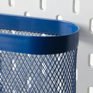 SKÅDISStorage basket, set of 3, dark blue