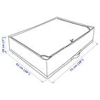 STUK Storage case, white/grey