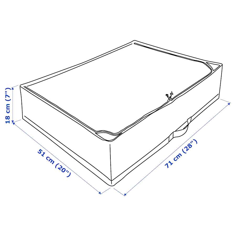 STUK Storage case, white/grey