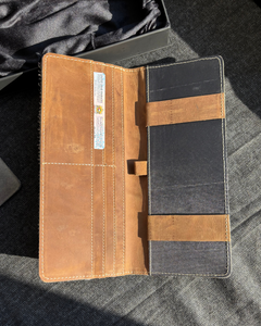 Harion Cheque book + Card combo wallet