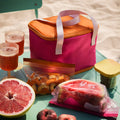 TOFSAND Cooling bag, pink/orange