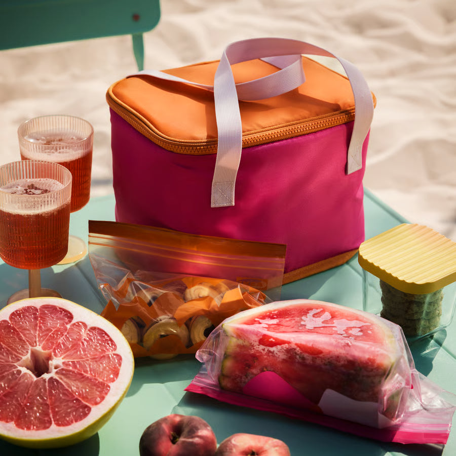 TOFSAND Cooling bag, pink/orange
