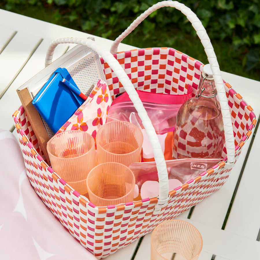 TOFSAND Picnic hamper, multicolour