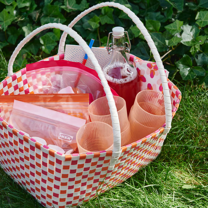 TOFSAND Picnic hamper, multicolour