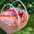 TOFSAND Picnic hamper, multicolour