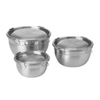 CIKLID Bowl with lid, set of 3