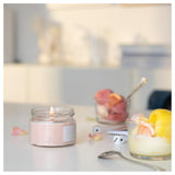 SCENTED CANDLE IN GLASS WITH LID