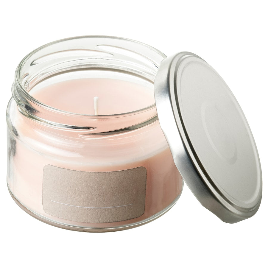 SCENTED CANDLE IN GLASS WITH LID