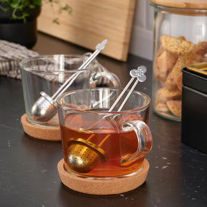 ÄNGSBLÅVINGE Tea infuser, stainless steel