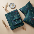 Evening Bloom- Satin Bedsheet