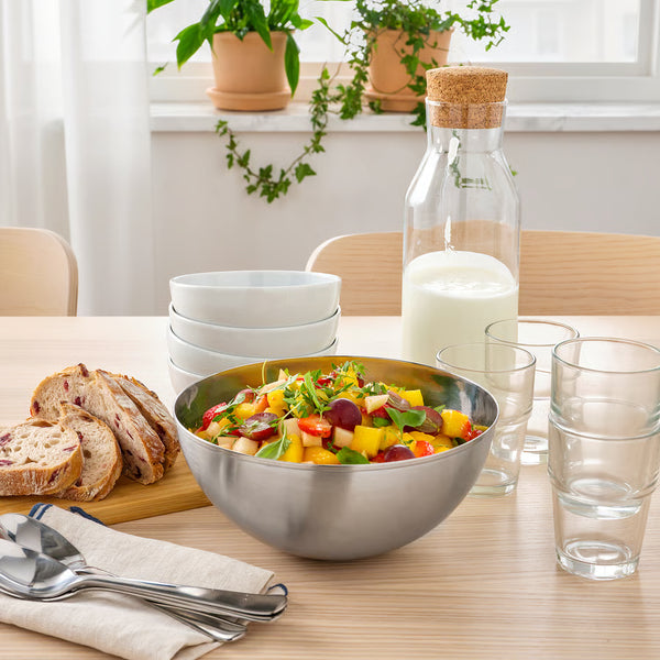 BLANDA BLANK Serving bowl, stainless steel, 20 cm
