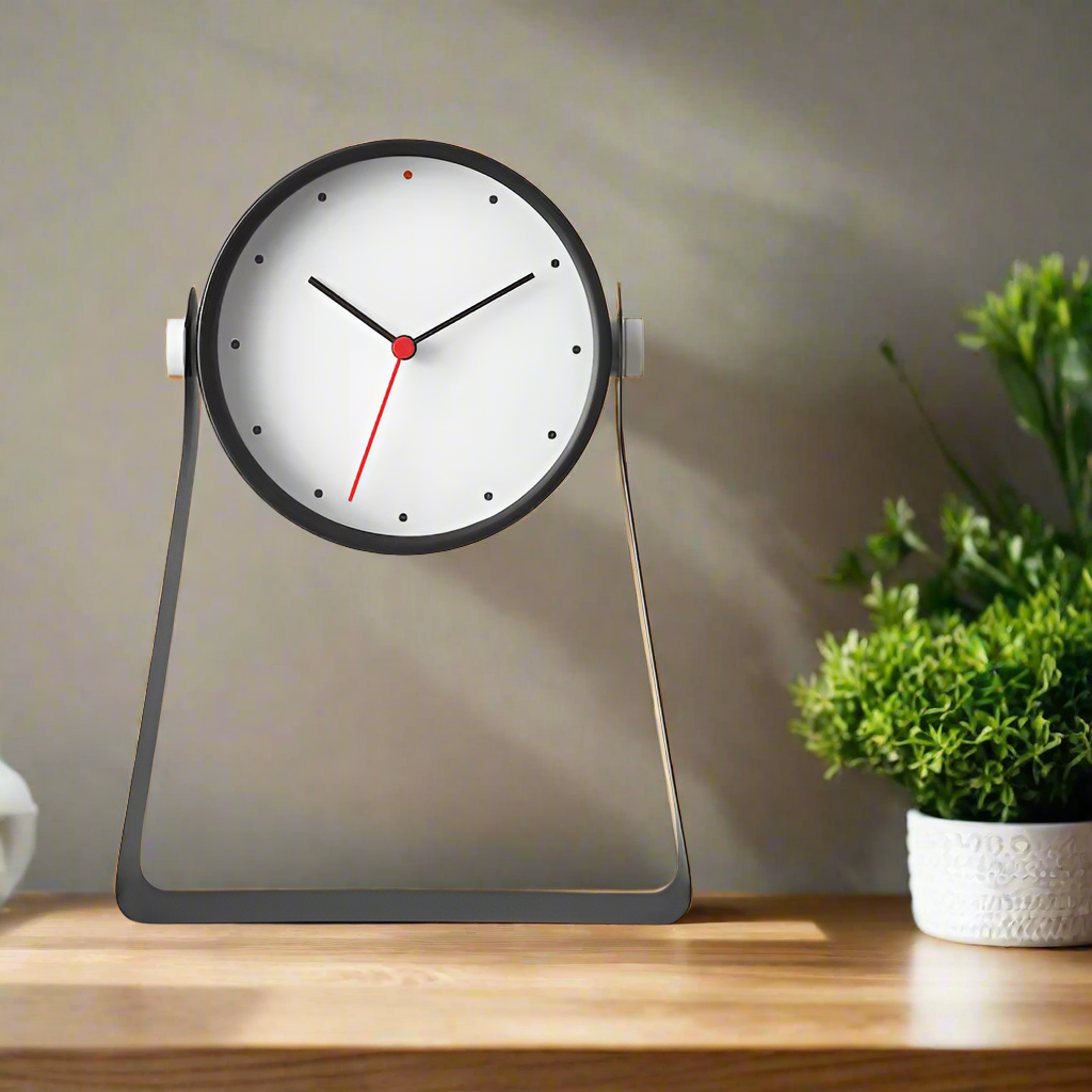 GNISSLA - Table clock - Black