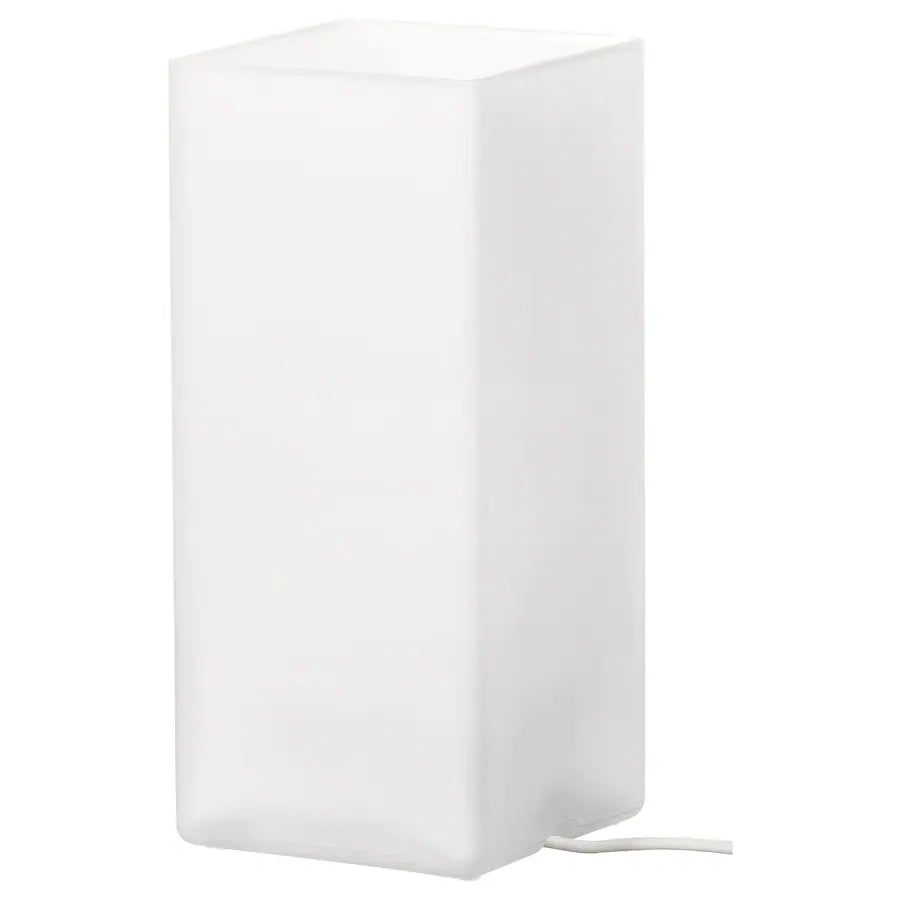 GRÖNÖ Table lamp, frosted glass white