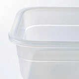IKEA 365+Food container, square/plastic with lid
