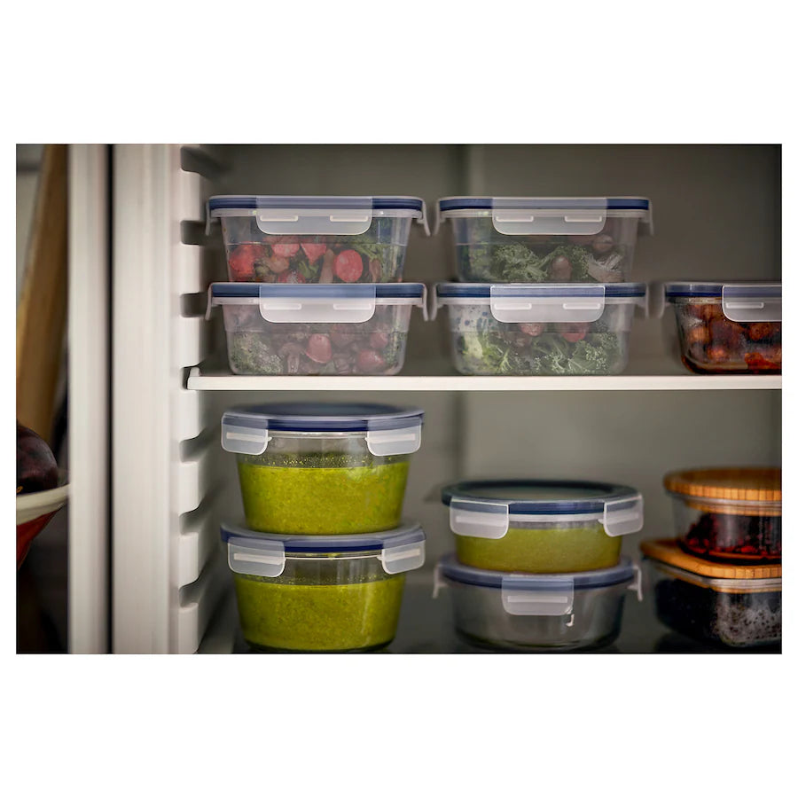 IKEA 365+

Food container, square/plastic with lid