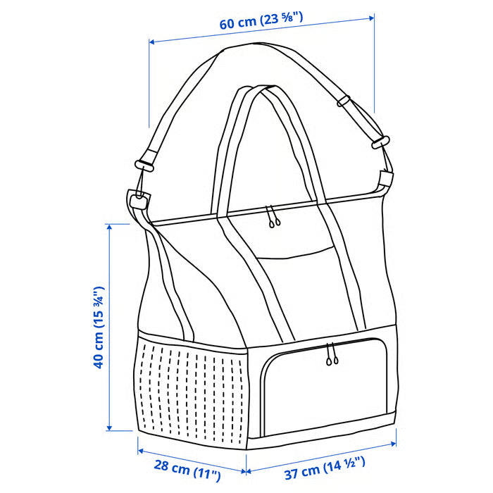 KLOTPIL Cooling bag, 38x24x40 cm