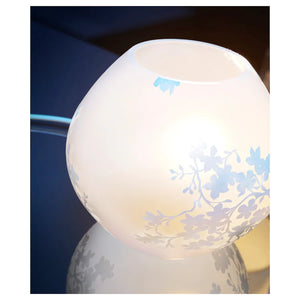 KNUBBIGTable lamp, cherry-blossoms white