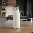 Homesop 1 Litre Glass Beverage Bottle