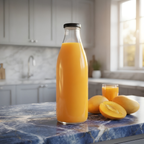 Homesop 1 Litre Glass Beverage Bottle