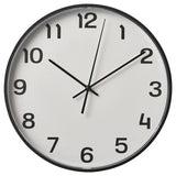 PLUTTIS Wall clock, red
