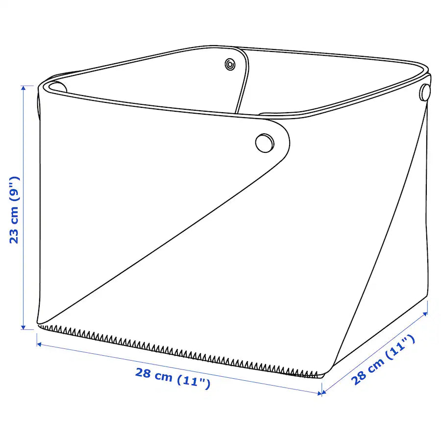 PUDDA Basket, 28x28x23 cm