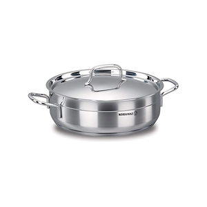 Korkmaz Stainless Steel Perla Cookware A1609, Set Of 9 Pcs