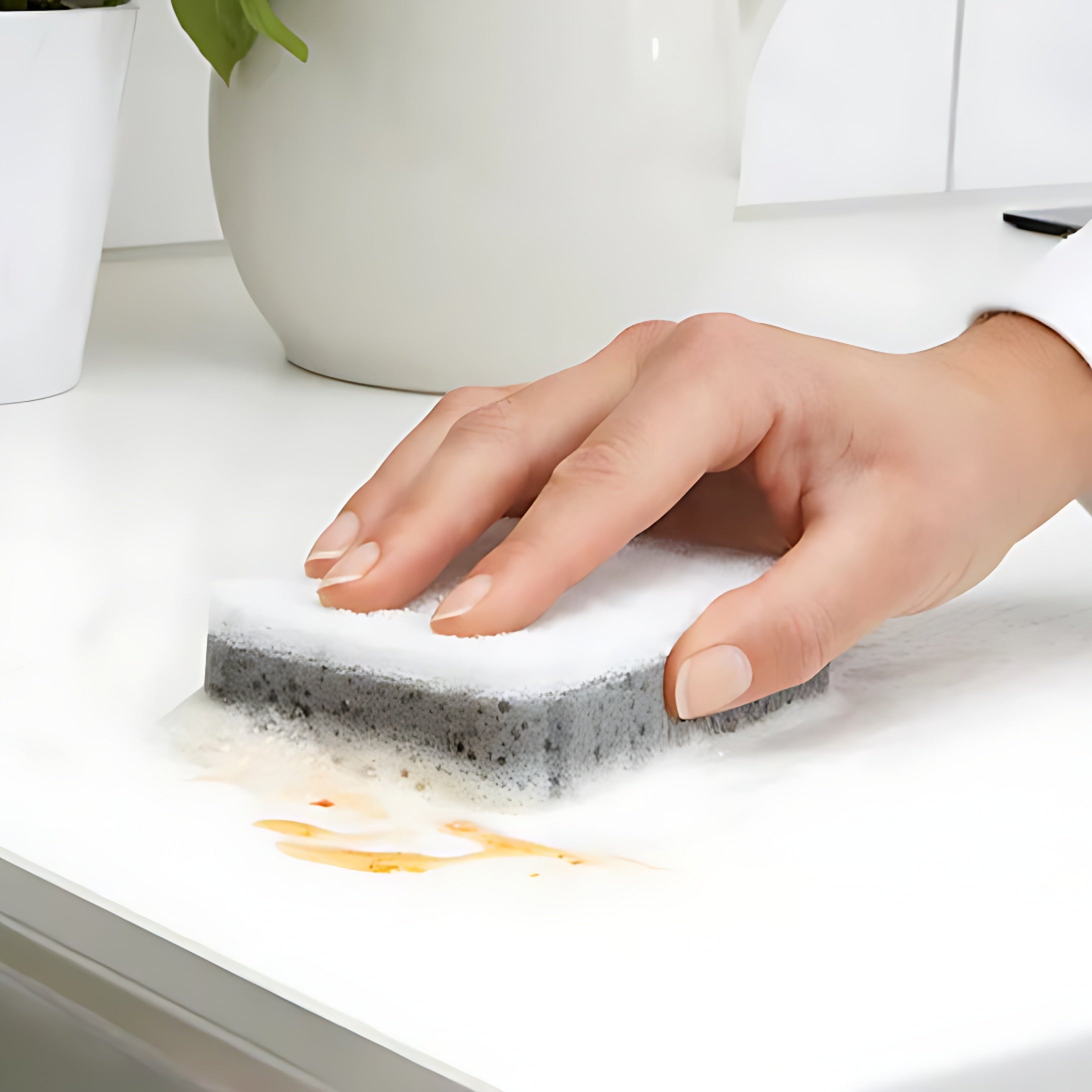 SVAMPIG Sponge, grey-white