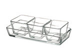 IKEA Oven/ Serving Dish, Set of 4, Clear Glass