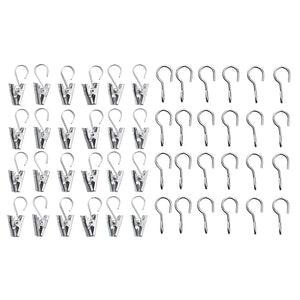 RIKTIGCurtain hook with clip, 24 pack