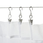 RIKTIG Curtain hook with clip, 24 pack