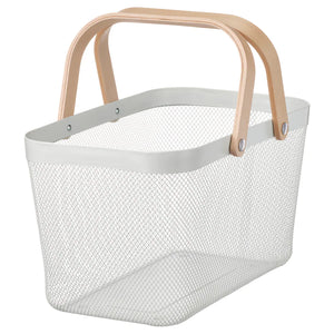 RISATORP Basket, white