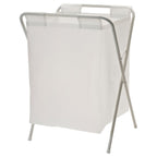 JÄLL Laundry bag with stand, white, 50 l