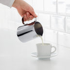 MÅTTLIG
Milk-frothing jug, stainless steel, 0.5 l