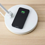NYMÅNE
Work lamp with wireless charging, white