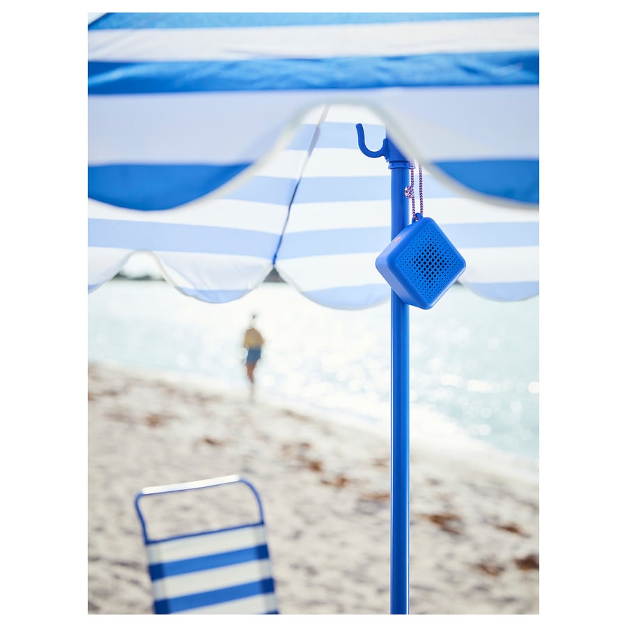 VAPPEBY
Portable bluetooth speaker, waterproof/blue