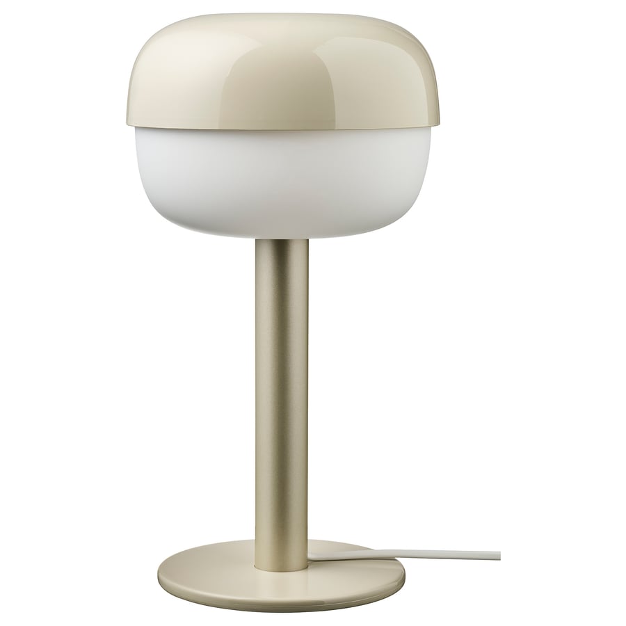 BLÅSVERK
Table lamp, beige, 36 cm
