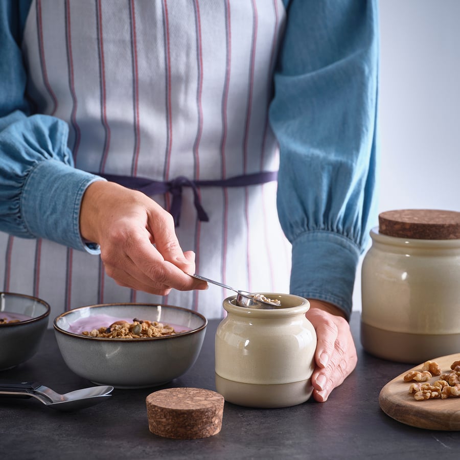 BRUGDHAJ
Jar with lid, 0.3 l