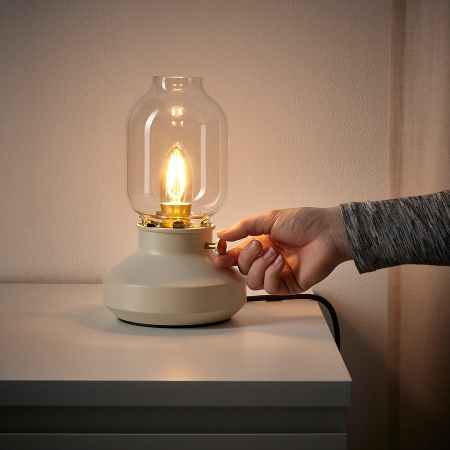 TÄRNABY
Table lamp, dimmable anthracite