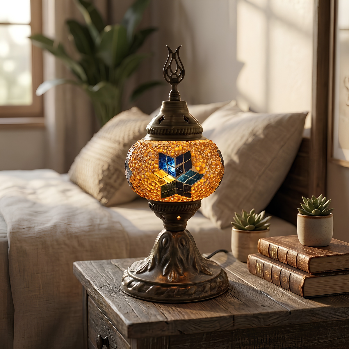 handcrafted Turkish lamp