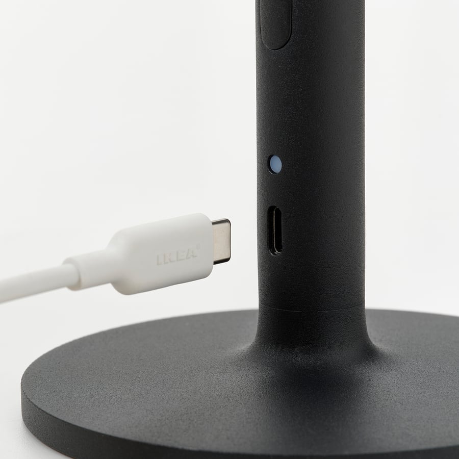 AVHÅLL
LED portable lamp, battery-operated dimmable