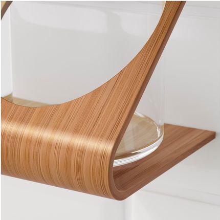 Rimforsa Handle With Containers Glass Bamboo