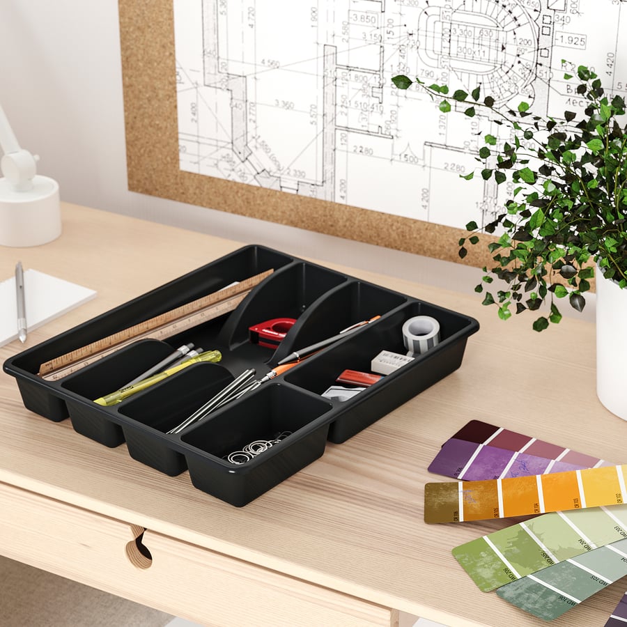 SMÄCKER
Cutlery tray, anthracite