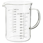 VARDAGEN
Measuring jug, glass, 1.0 l