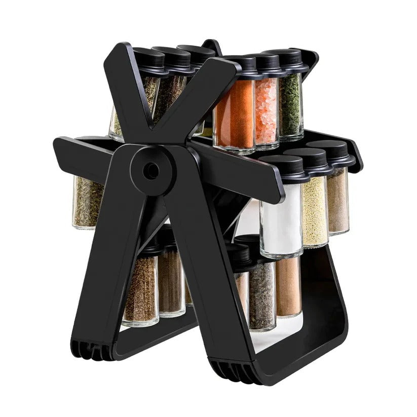 360 Rotating Spice Organiser - 18 Pieces
