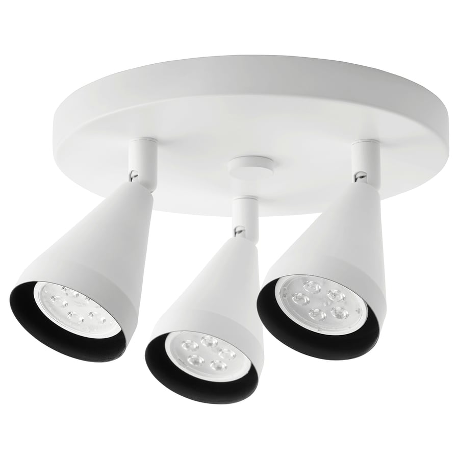 NÄVLINGE
Ceiling spotlight with 3 spots, white
