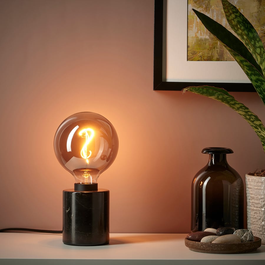 MARKFROST / MOLNART
Table lamp with light bulb